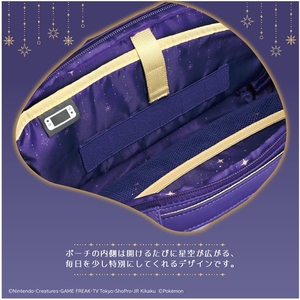 HORI ショルダーポーチ for Nintendo Switch  2 ブラッキー & エーフィ Starlight Night NSX178-イメージ7