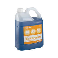 アズワン 業務用強力油汚れ用洗剤 サニクリア 5kg×1本入 FCF724G-3-5375-01