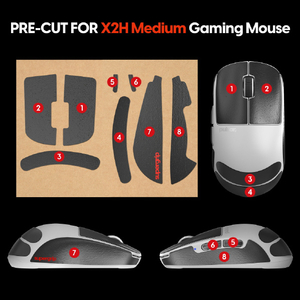Pulsar X2H Gaming Mouse用グリップテープ SGX2H2-イメージ7
