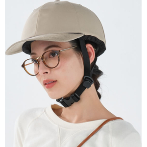 クミカ工業 織ヘルメット キャップタイプ ベージュ FCK013B-イメージ10