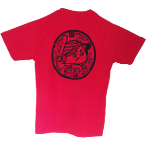 エイジレス ご当地マンホールTシャツ カープ×広島市 レッド(XL) レッド ﾃｲ-ｼﾔﾂｶ-ﾌﾟﾚﾂﾄﾞXL-イメージ1