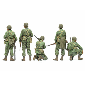 タミヤ 1/35 アメリカ歩兵偵察セット 1/35 ミリタリーミニチュアシリーズ No.379 T35379ｱﾒﾘｶﾎﾍｲﾃｲｻﾂｾﾂﾄ-イメージ3