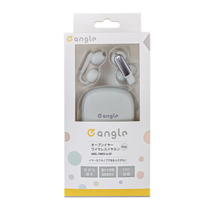e angle オープンイヤーワイヤレスイヤホン グレー ANGL-TWO13-A-GY-イメージ11