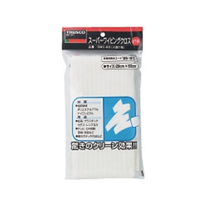 トラスコ中山 スーパーワイピングクロス 290mm×600mm ホワイト 290×600ホワイト FC670HX-1261975-イメージ3