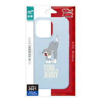 PGA iPhone 13 Pro用抗菌スリムシリコンケース トム PG-WSC21N02TOM