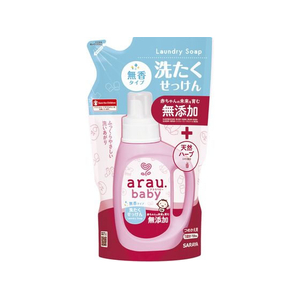 サラヤ アラウ.ベビー 洗たくせっけん 無香タイプ 詰替用 720mL FCT9626-イメージ1