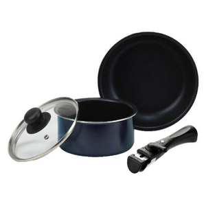 パール金属 HB5380ECOOKクツクウエア4テンセツトNV イークック ブルー パール金属 HB5380ECOOKクツクウエア4テンセツトNV イークック ブルー