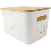 オカトー miffy バンブーフタ付き収納ケース M FCD438G