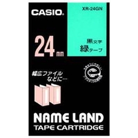 カシオ カシオネームランドテープ XR-24GN