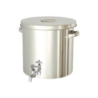 日東金属工業 ステンレスタンク　ストレート貯蔵用タンク（蛇口付）　20L ST-W-30