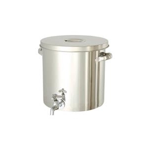 日東金属工業 ステンレスタンク　ストレート貯蔵用タンク（蛇口付）　20L ST-W-30-イメージ1