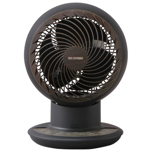 アイリスオーヤマ DCモーター搭載サーキュレーター 24畳 ブラック KCF-SDCC151T-B-イメージ2
