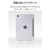 エレコム iPad mini(A17 Pro)用フラップケース 薄型軽量 ファブリック 背面クリア グレー TB-A25SWVCGY-イメージ5