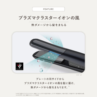 シャープ IB-S8000-W ヘアアイロン Plasmacluster Beauty ホワイト系