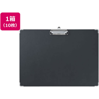キングジム 用箋挟み A3ヨコ 長辺とじ 黒 10枚 F042822-8337ｸﾛ