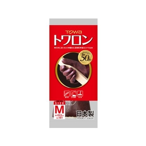 東和コーポレーション 天然ゴム手袋 トワロン M FC497EV-3246884-イメージ3