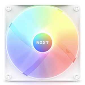 NZXT 140mm RGB LEDファン 2個パック+RGBコントローラ ホワイト RF-C14DF-W1-イメージ4