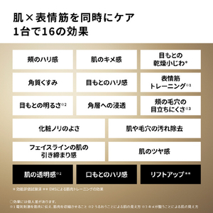 パナソニック リフトケア美顔器 バイタリフト RF LUXE ブラック EH-SR90-K-イメージ5