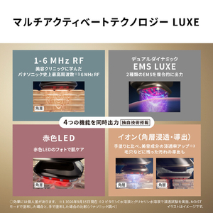 パナソニック リフトケア美顔器 バイタリフト RF LUXE ブラック EH-SR90-K-イメージ6