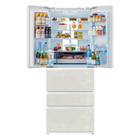 トーレス AQUA AQR-TX51R(W) 506L 5ドア冷蔵庫 TXシリーズ ラスティックホワイト