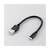 エレコム 2A対応microUSBケーブル(0．2m） ブラック MPA-AMB2U02BK-イメージ1