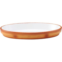 SCHONWALD シェーンバルド オーバルグラタン皿 3011-24 茶 24cm FC807LF-2403600