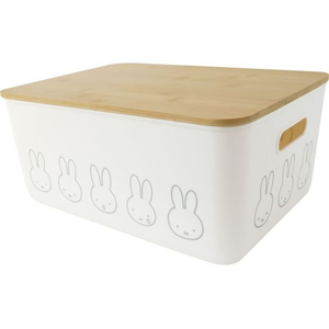 miffyページ オカトー FCD439G miffy バンブーフタ付き収納ケース L