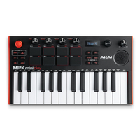 AKAI スピーカー内蔵ミニキーボードコントローラー MPK mini Play MK3 J APCON055