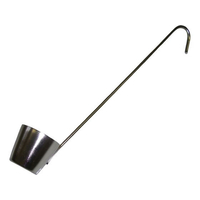 江部松商事 EBM/18-8 カンロ杓子 25cc 直径37 全長195mm FC760LA-0683500