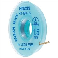 ホーザン ハンダ吸取線(1．5mm×1．5m) HS-380-1.5