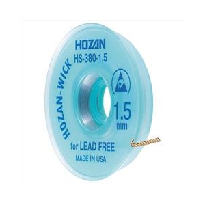 ホーザン ハンダ吸取線(1．5mm×1．5m) HS-380-1.5-イメージ1