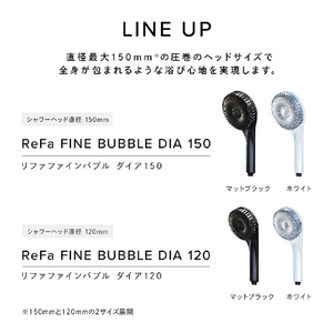 MTG ReFa FINE BUBBLE DIA150 ホワイト RS-AN-02C-イメージ12