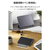 エレコム iPad mini(A17 Pro)用フラップケース 薄型軽量 カラーエッジ 背面クリア ブルーグレー TB-A25SWVFCBG-イメージ6