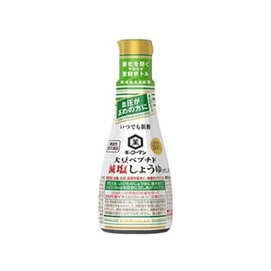 キッコーマン いつでも新鮮大豆ペプチド減塩しょうゆ200mL FCN2544-イメージ1