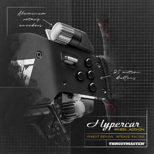 Thrustmaster ステアリングコントローラー HYPERCAR WHEEL ADD ON 4060304-イメージ10
