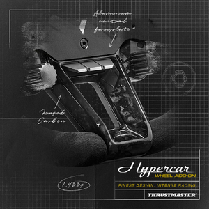 Thrustmaster ステアリングコントローラー HYPERCAR WHEEL ADD ON 4060304-イメージ9