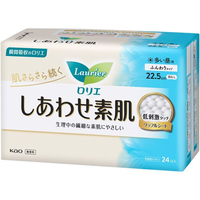 KAO ロリエしあわせ素肌 多い昼用羽なし 24コ入 FC90533