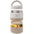 ＬＩＶ ＰＬＵＳ 保温弁当箱 2段 丸型 大容量 700mL ホワイト FCF863M-NQ-211-イメージ4