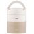 ＬＩＶ ＰＬＵＳ 保温弁当箱 2段 丸型 大容量 700mL ホワイト FCF863M-NQ-211-イメージ5