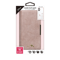 PGA iPhone 16用クリアフリップケース アリス PG-D24ACF02ALC