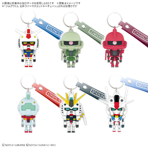 バンダイスピリッツ ジムプラくん 立体ラバーマスコットキーチェーン ﾗﾊﾞ-ｷ-ﾁｴ-ﾝｼﾞﾑﾌﾟﾗｸﾝ-イメージ2