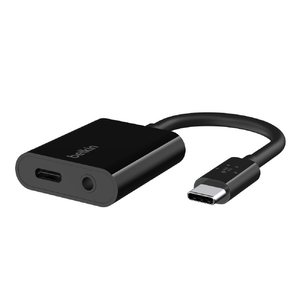 BELKIN USB-C to 3．5mmオーディオチャージアダプタ ブラック NPA004BTBK-イメージ2