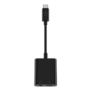 BELKIN USB-C to 3．5mmオーディオチャージアダプタ ブラック NPA004BTBK-イメージ3