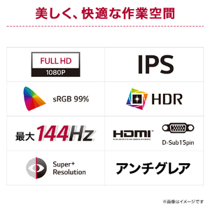 LGエレクトロニクス 27型 液晶ディスプレイ LG Monitor 27U411B-B-イメージ2