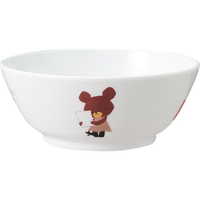 関東プラスチック工業 メラミン食器 くまのがっこう「ジャッキーのたからもの」汁椀 身 FC010LD-1263090