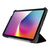 エレコム iPad mini(A17 Pro)用フラップケース 薄型軽量 カラーエッジ 背面クリア ブラック TB-A25SWVFCBK-イメージ2