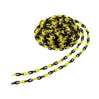 トラスコ中山 プラチェーン 6MM×30M 黄／黒 イエロー／ブラック630 FC770HN-4089804