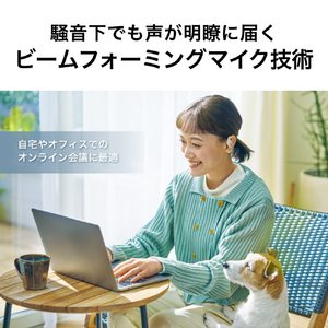 オーディオテクニカ ワイヤレスオープンイヤーイヤフォン ブラック ATH-AC5TW BK-イメージ9