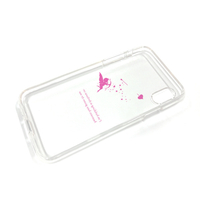 Dparks iPhone XS/X用ソフトクリアケース キューピッド DS10382I8