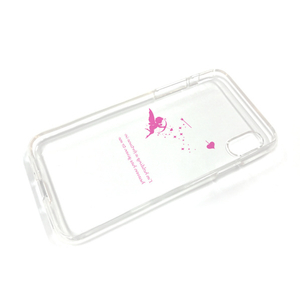 Dparks iPhone XS/X用ソフトクリアケース キューピッド DS10382I8-イメージ1